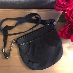 Coach crossbody bag with adjustable strap
